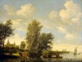 Ferry landscape Salomon van Ruysdael